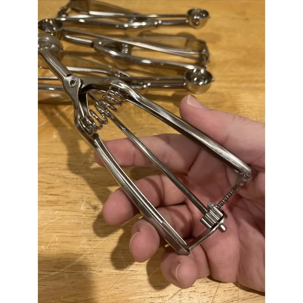 ½ Tbsp. Norpro Stainless Steel Spring Action Scoop Set Of 4‎ Fruit Baller